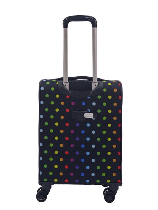 Soft Shell Cabin Suitcase 55 x 37 x 20 cm Lightweight Luggage Suitable for Easyjet, Ryanair
