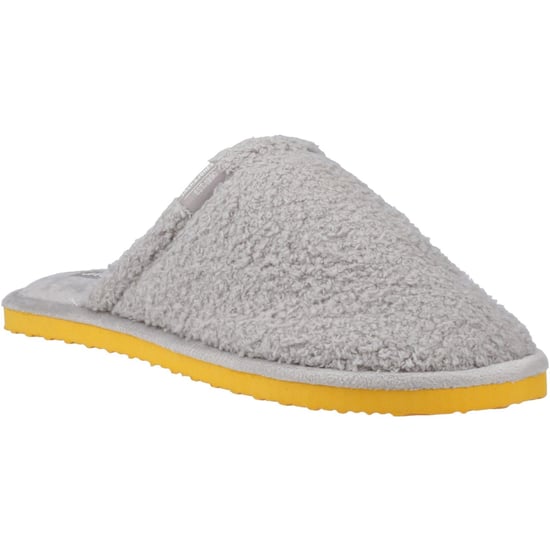 Jack & Jones Harry Fluff Polyester Frost Grey Tofflor för herrar - Image 1