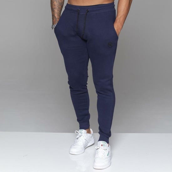 MYT heren slim fit joggingbroek marineblauw - Image 1