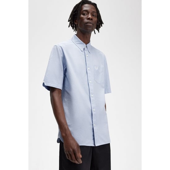 Fred Perry Mens Short Sleeve Oxford Shirt - Image 2