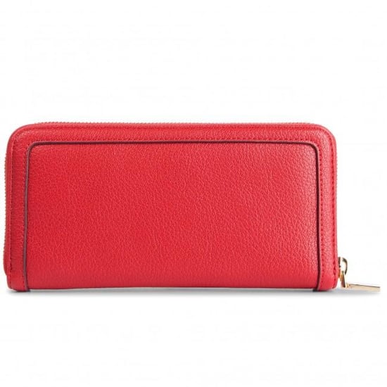 Love Moschino Zip Around Basic Wallet in Red