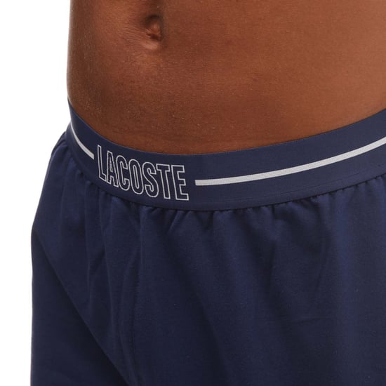 Men's Lacoste Loungewear Pyjama Pants in Navy