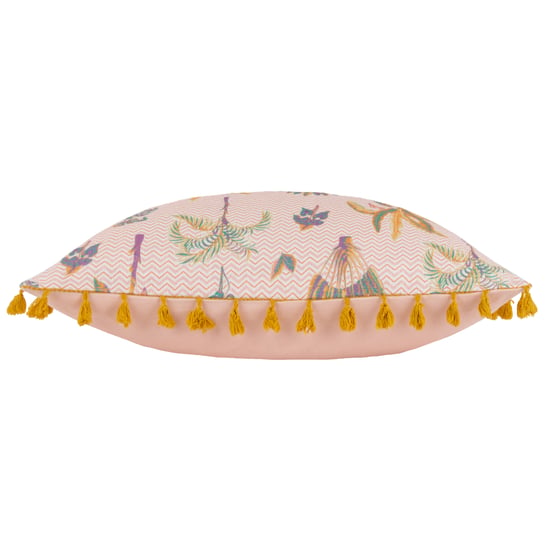 furn. Chamae Floral Tasselled Cushion Cover