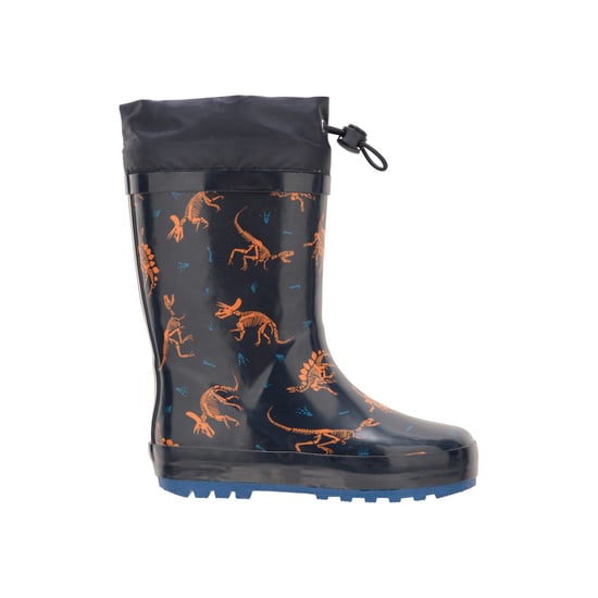 Mountain Warehouse Childrens/Kids Dinosaur Skeleton Wellington Boots (Teal)