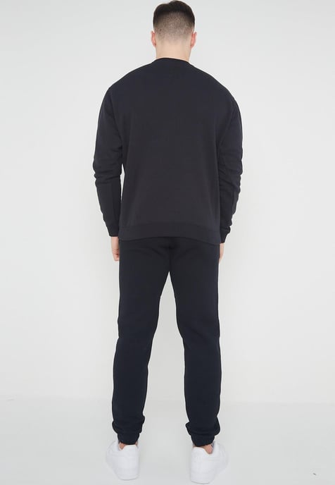 Nike Heren Club Fleece Volledig Trainingspak Set Zwart - Image 2