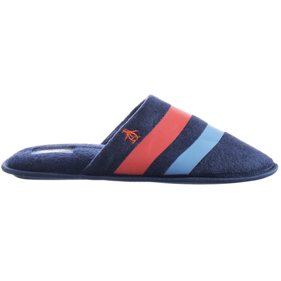 Penguin Benny Mens Blue Slippers - Image 2