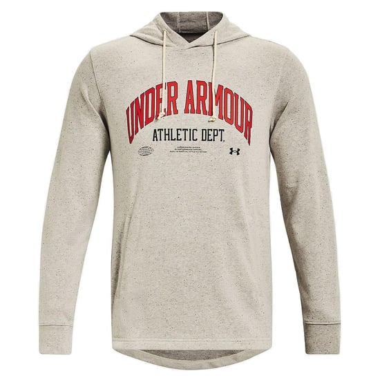 Under Armour Rival Terry Athletic Department Mens Grey Hoodie