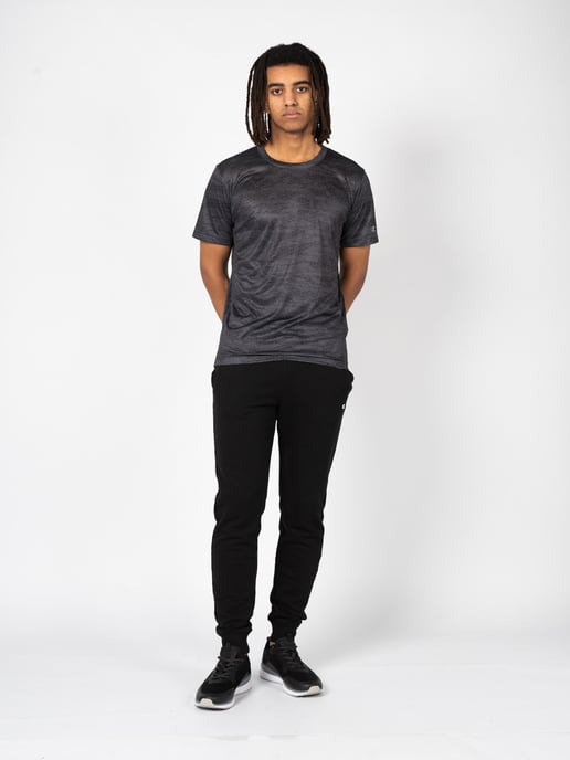 Champion T-Shirt Micro Mesh Mannen grijs - Image 2