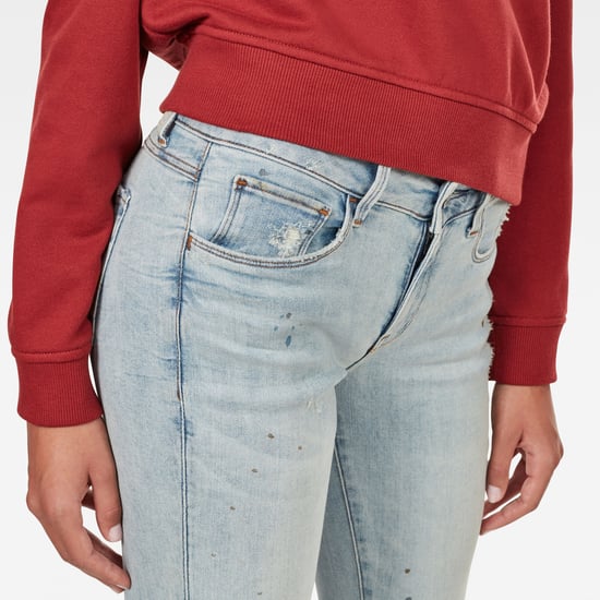 G-Star RAW 3301 Deconstructed Mid Waist Skinny Rp Jeans