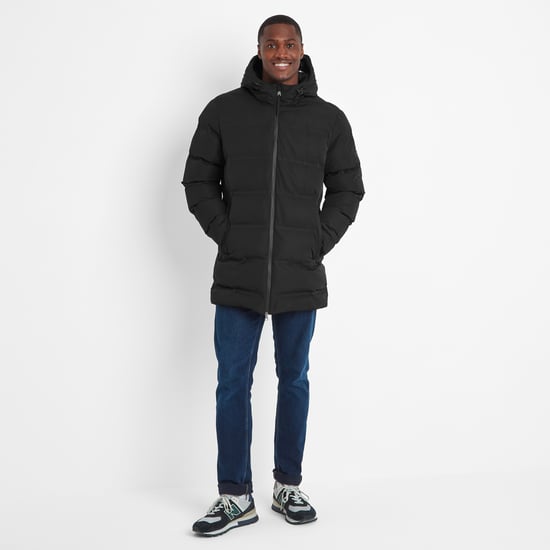 Brinkley Mens Parka Black - Image 3