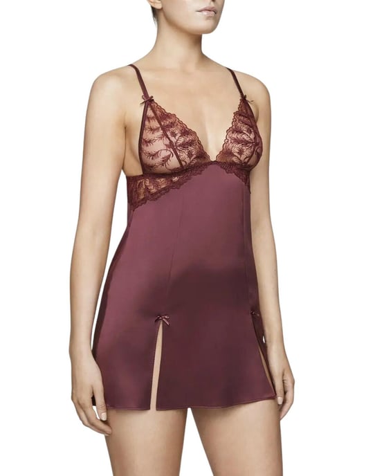 ROS-028-07 Muse By Coco De Mer Rosa Slip
