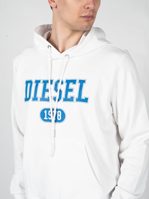 Diesel Sweatshirt S-Ginn Herr Vit - Image 5