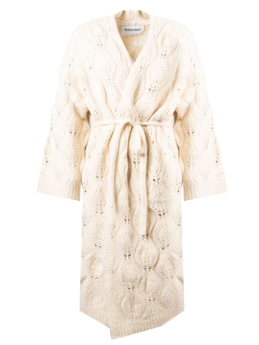 Silvian Heach Cardigan Woman's Beige - Image 1
