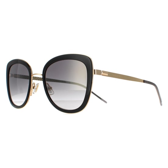 Hugo Boss Butterfly Womens Gold Black Grey Gradient Gold Mirror BOSS 1209/S
