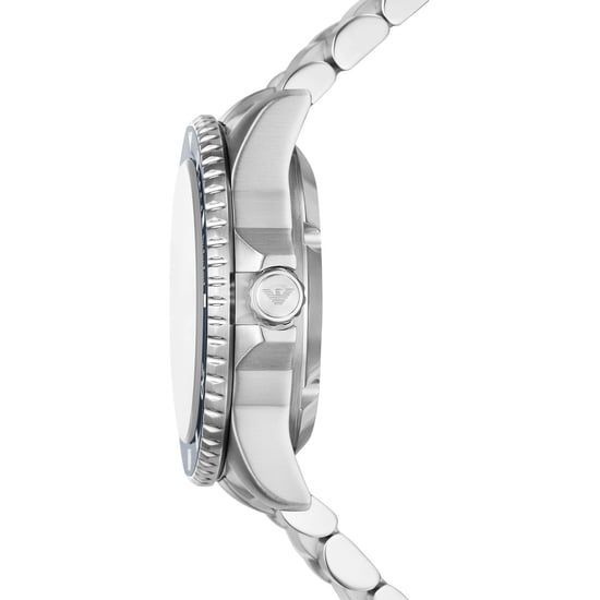 Ar60079 Emporio Armani Sea Explorer Men's Silver Watch AR60079