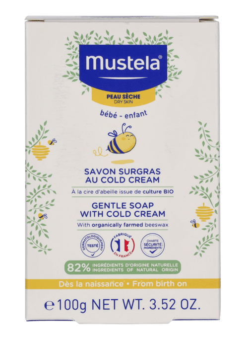 Mustela Bebe Gentle Soap With Cold Cream100 g. - Image 2