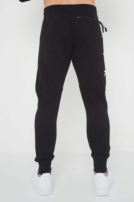 Nike Air Mens Fleece Joggers In Black - Image 2