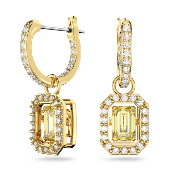 Swarovski 'Millenia' Women's Gold Plated Metal Drop Earrings - Gold 5641169