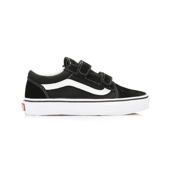 Jongens Meisjes Vans Kids Old Skool Trainers - (Zwart/Wit) - Image 4
