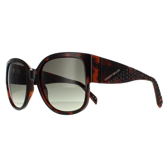 Karen Millen Round Womens Brown Grey Gradient  KM5050