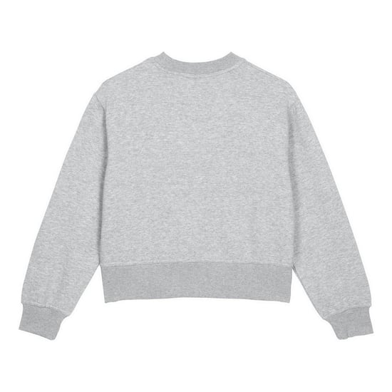 Umbro Womens/Ladies Core Boxy Sweatshirt (Grey Marl/White)