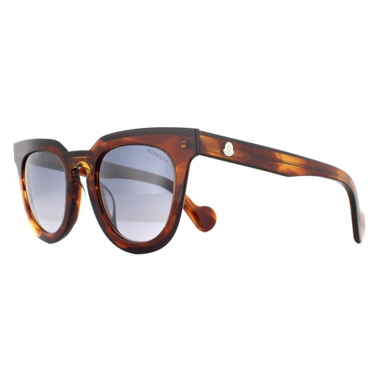 Moncler Sunglasses ML0008 45C Light Brown Smoke Mirror