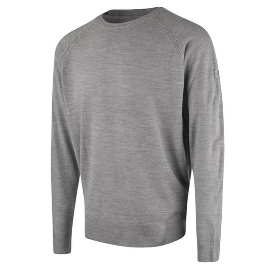 Island Green Raglan Mens Light Grey Sweater