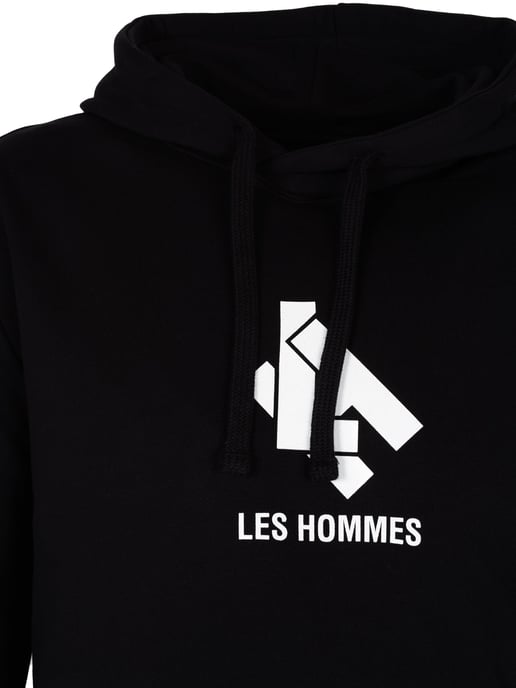 Les Hommes Sweatshirt Hoodie LH Men's Black