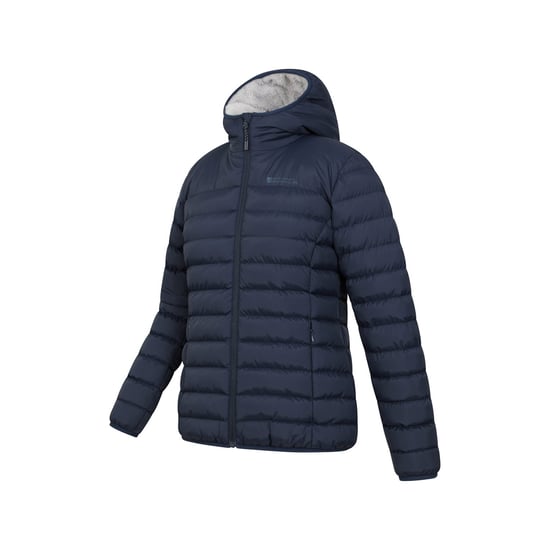 Mountain Warehouse Met imitatiebont gevoerde dames/dames jas (Marine) - Image 3
