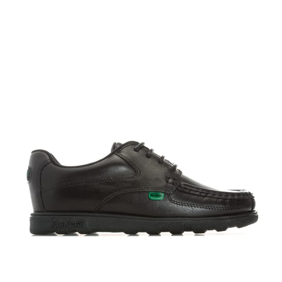 Boy's Kickers Children Fragma Lace Shoe in Black