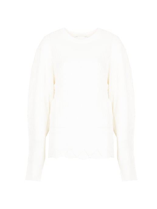 Silvian Heach Pullover Woman's Off-White - Image 1