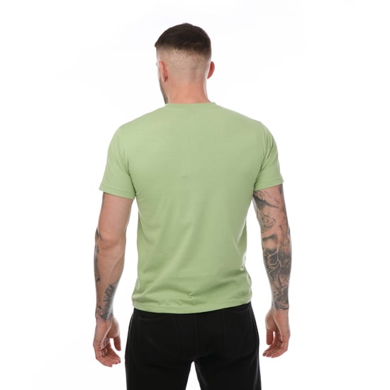 Men's One True Saxon Dawg T-Shirt in Green - Image 2
