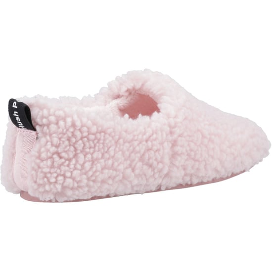Hush Puppies Emily Faux Fur Women's Blush Slippers - Image 2