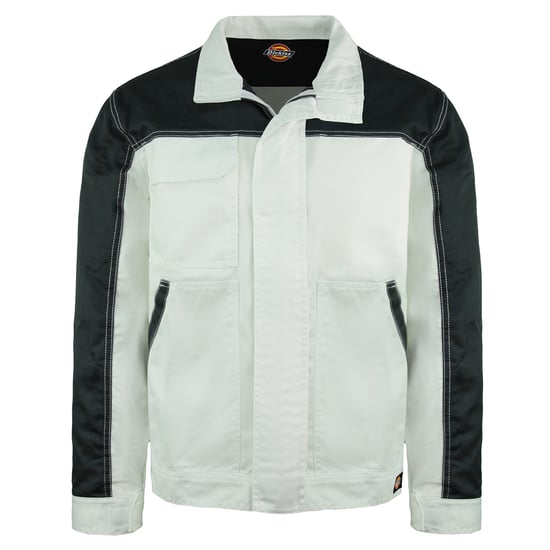 Dickies Two Tone Mens White/Grey Everyday Jacket - Image 1