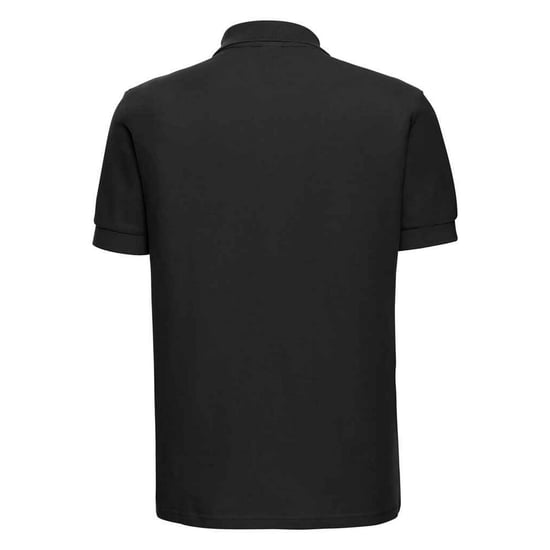 Russell Heren Ultimate Piqué Katoen Poloshirt (Zwart) - Image 2