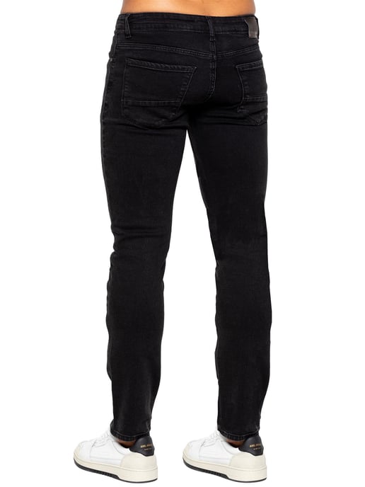 ETO | Mens Straight Leg Jeans - Black - Image 3