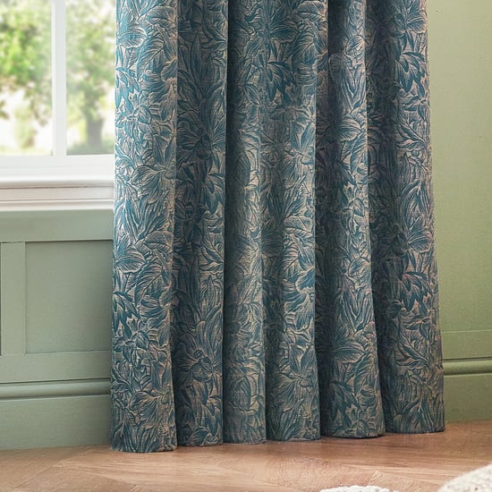 Wylder Grantley Jacquard Pencil Pleat Curtains