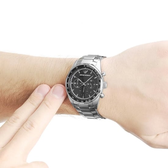 Emporio Armani AR5980 Chronograph Black Dial Men's Watch