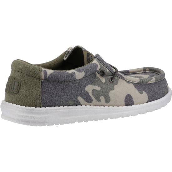 HEYDUDE Wally gewassen camo polyester bootschoenen voor heren - Image 2