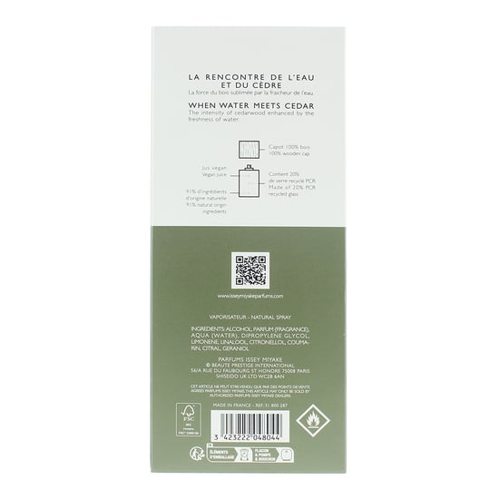 Issey Miyake L'eau D'issey Pour Homme Eau & Cedre Eau De Toilette 100ml - Image 4