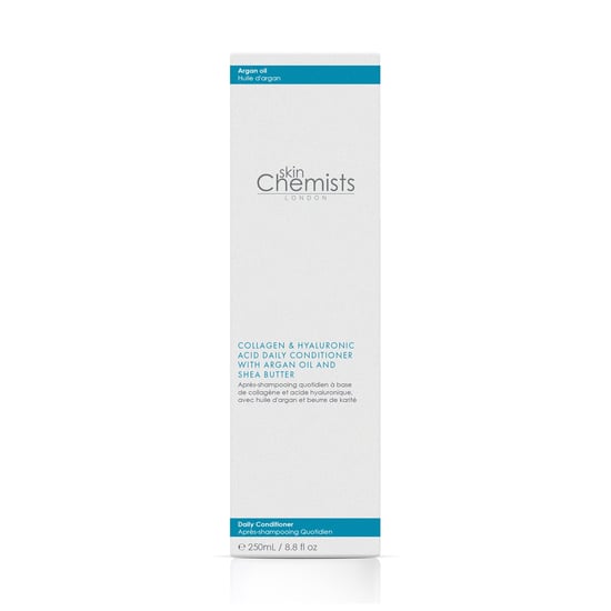 skinChemists Collageen & Hyaluronzuur Dagelijkse Conditioner met Arganolie & Shea Butter 250ml - Image 2