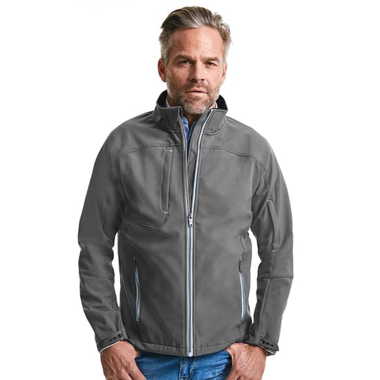 Russell Heren Bionic Softshell Jacket (IJzergrijs) - Image 2