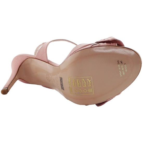Ted Baker Heevia Moire Satijnen Strik Dames Roze Sandalen - Image 5
