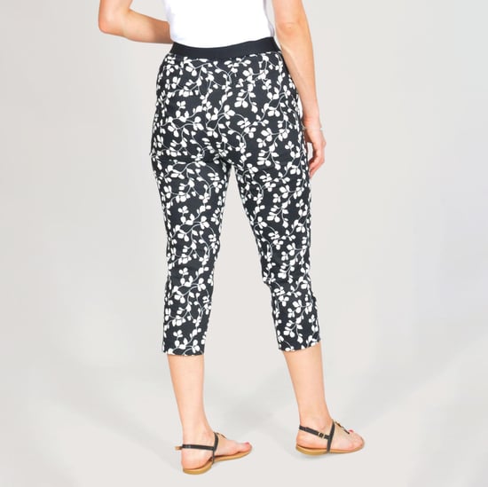 Mia Slim Floral Crop Trousers