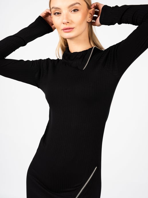 La Haine Inside Us Dress LW591 Woman's Black - Image 3