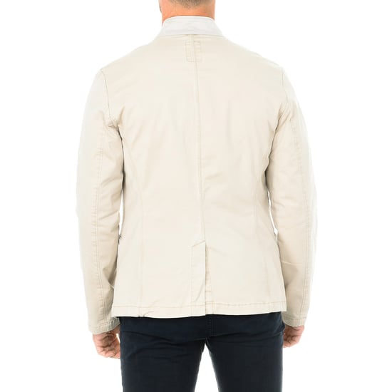 Men's Long Sleeve Mandarin Collar Blazer Jacket 82954E - Image 3