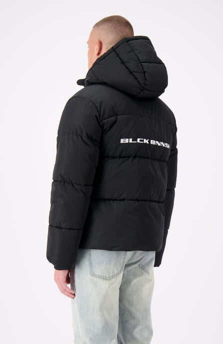 Black Bananas Block Puffer Jacket, Black