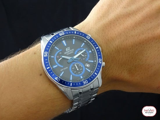 Casio Edifice Men's Silver Watch EFR-552D-2AVUEF - Image 4