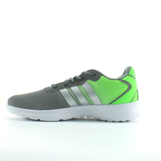 Adidas Neo CloudFoam Mens Grey/Green Trainers