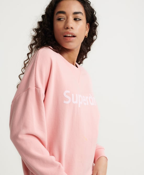 Superdry Registered Flock Crew Sweatshirt